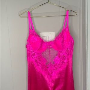 Fashionnova Neon fuchsia bodysuit